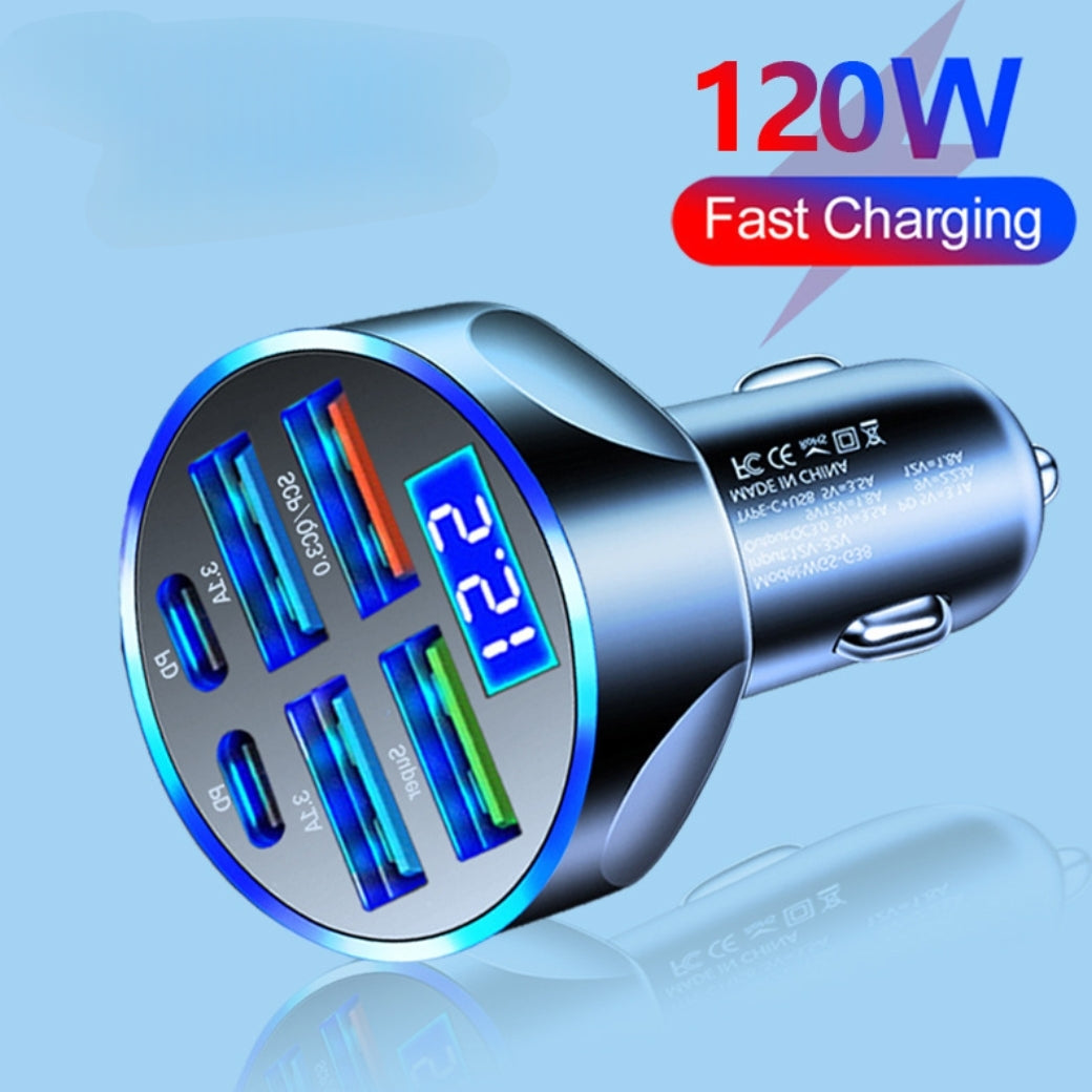 Multi-port USB Car charger