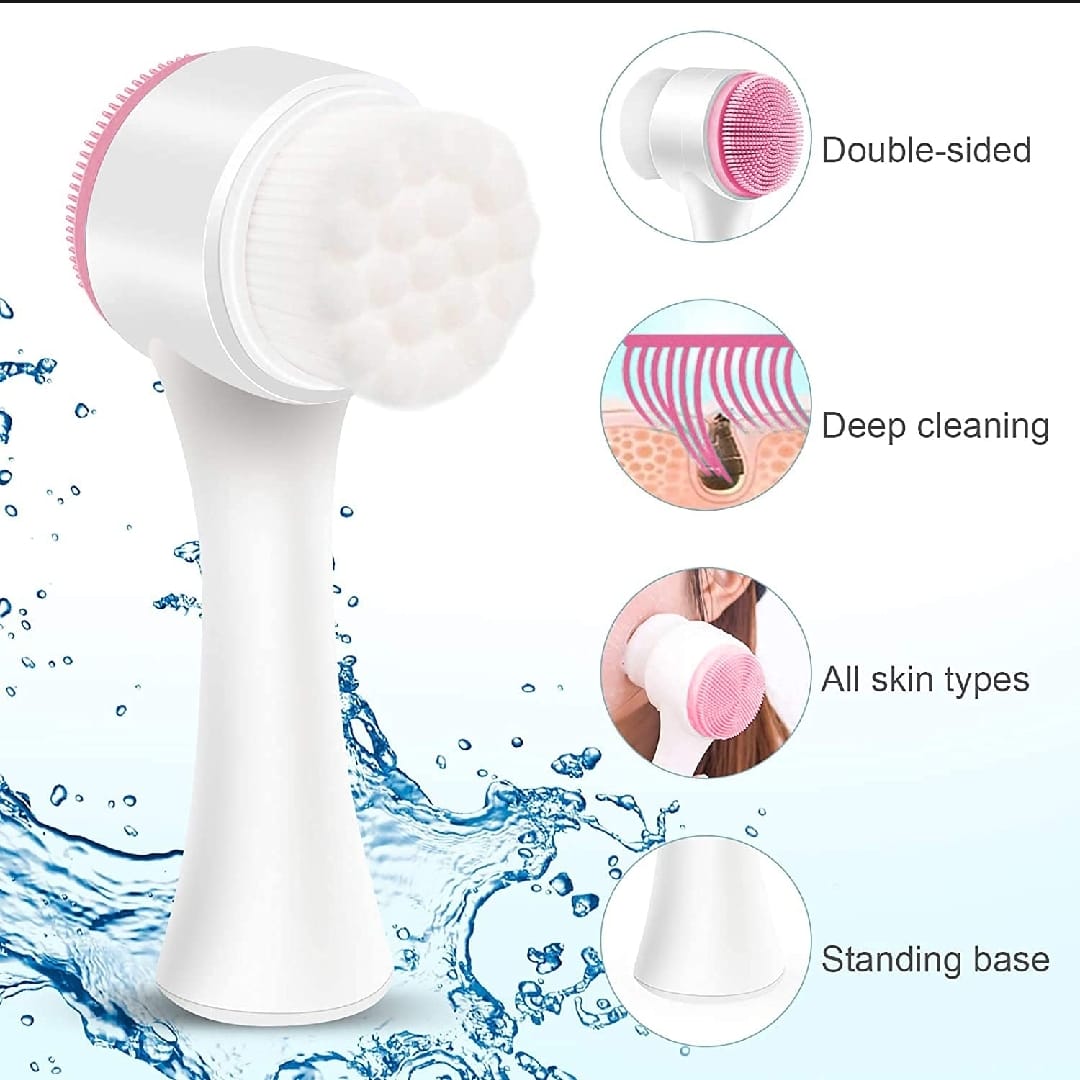 3D Bilateral Silicone Facial Cleanser