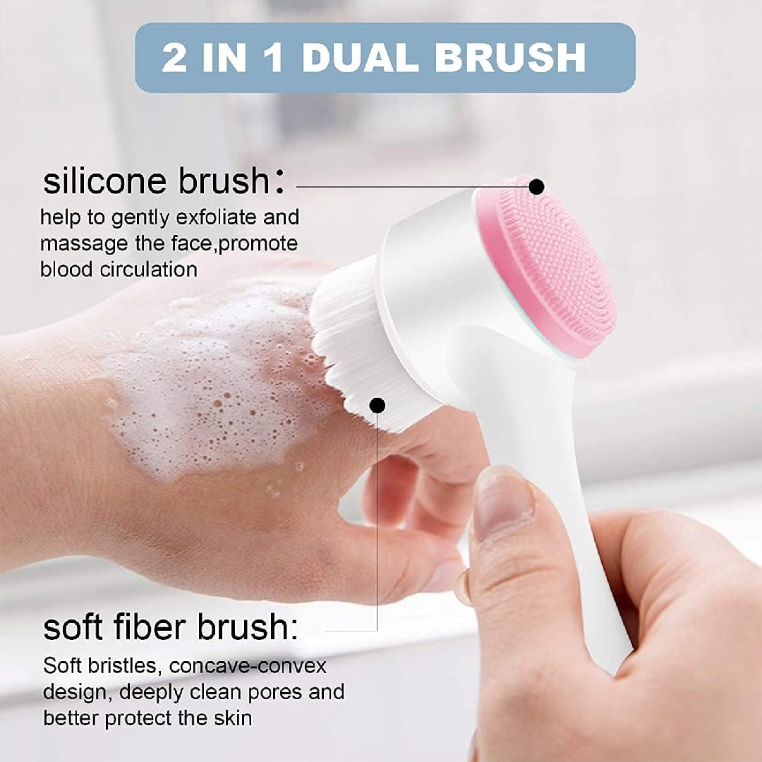 3D Bilateral Silicone Facial Cleanser